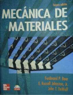 Mecánica de Materiales – Beer, Johnston – 3ra Edición