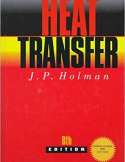 Transferencia de Calor – J. P. Holman – 8va Edición