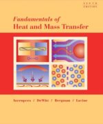 fundamentals of heat and mass transfer incropera 6th edition