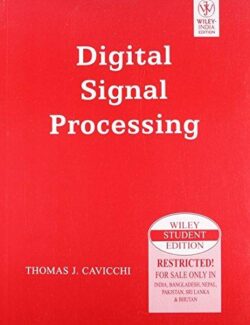 Procesamiento de Señales Digitales – Thomas J. Cavicchi – 1ra Edición