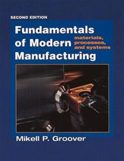 Fundamentos de Manufactura Moderna – Mikell P. Groover – 2da Edición