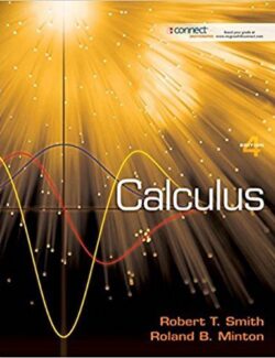 Calculus Late Transcendentals – Robert Smith , Roland Minton – 4th Edition