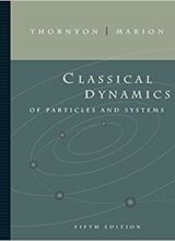classical dynamics of particles and systems thornton marion 5th edition