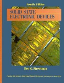 Dispositivos Electrónicos en Estado Sólido – Ben Streetman, Sanjay Banerjee – 4ta Edición
