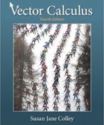 vector calculus susan j colley 4th edition