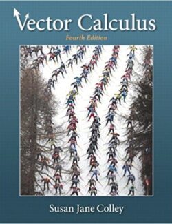 vector calculus susan j colley 4th edition