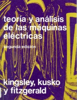 Teoría y Análisis de las Máquinas Eléctricas – Fitzgerald – 2da Edición