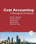 cost accounting a managerial emphasis charles t horngren 13th edition