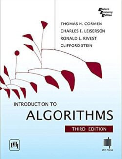 Introducción a los Algoritmos – Thomas H. Cormen, Charles E. Leiserson y Ronald L. Rivest – 3ra Edición