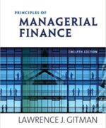 principles of managerial finance lawrence j gitman 1st edition