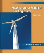 introduction to matlab for engineers william j palm iii 3rd edition