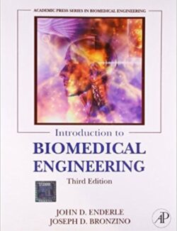 Introduction to Biomedical Engineering – Enderle, Bronino  – 3rd Edition