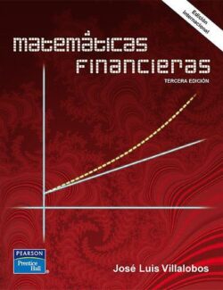 Matemáticas Financieras – José Luis Villalobos – 3ra Edición