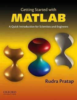 Getting Started with MATLAB – Rudra Pratap – 1st Edition