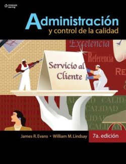 Administración y Control de la Calidad – James R. Evans – 7ma Edición