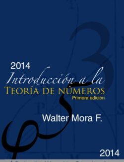 Introducción a la Teoría de Números – Walter Mora F. – 1ra Edición