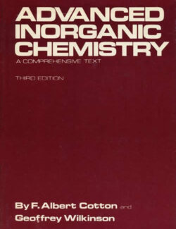 advanced inorganic chemistry cotton wilkinson 3rd