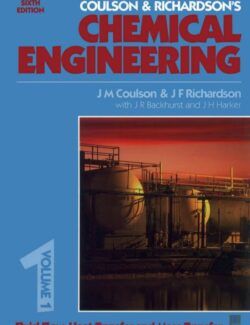 Chemical Engineering Vol.1 – Coulson & Richardson’s – 6th Edition