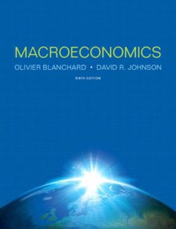 Macroeconomics – Blanchard & Johnson – 6th Edition