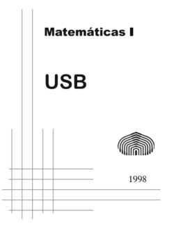 Matemáticas I – Universidad Simón Bolívar – 3ra Edición