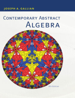contemporary abstract algebra joseph a gallian 8th edition