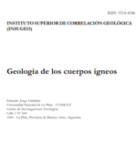 geologia de los cuerpos igneos conicet 1ra edicion
