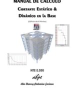 manual de calculo cortante estatico y dinamico en la base alex palomino 1ra edicion