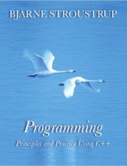 Programming: Principles and Practice Using C++ – Bjarne Stroustrup – 1st Edition