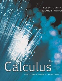 calculus early transcendental functions r smith r minton 3rd edition