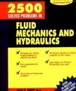 2500 solved problems in fluid mechanics hydraulics schaum jack b evett