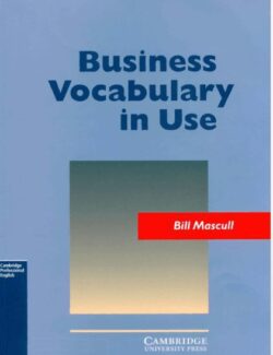 Cambridge Business Vocabulary in Use – Bill Mascull – 3rd Edition