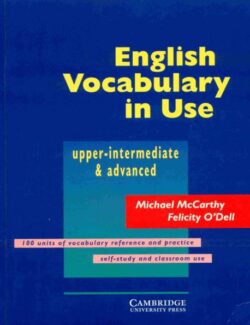 Cambridge English Vocabulary in Use – Michael McCarthy, Felicity O´Dell – 9th Edition