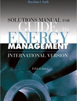 Guía para la Gestión de la Energía – Klaus-Dieter Pawlik – 5ta Edición