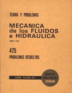 Mecánica de los Fluidos e Hidráulica (Schaum) – Ranald V. Giles – 2da Edición