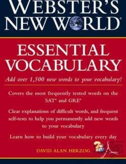 Webster´s New World Essential Vocabulary – David Alan Herzog – 1st Edition