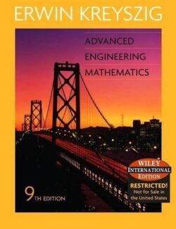 Matemáticas Avanzadas para Ingeniería – Erwin Kreyszig – 9na Edición