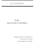 algebra francisco rivero 1ra edicion