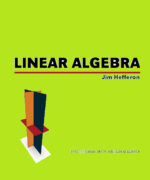 algebra lineal jim hefferon 1ra edicion