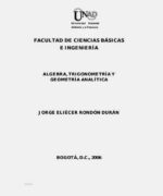 algebra trigonometria y geometria analitica jorge rondon 1ra edicion