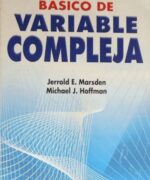 analisis basico de variable compleja jerrold e marsden michael j hoffman 1ra edicion