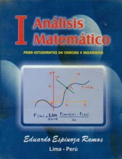 Análisis Matemático I – Eduardo Espinoza Ramos – 3ra Edición