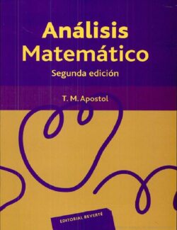 Análisis Matemático – Tom Apostol – 2da Edición