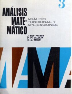 Análisis Matemático, Vol. 3 – Julio Rey Pastor – 1ra Edición