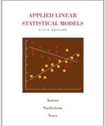 applied linear statistical models michael kutner 5th edition