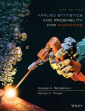 Applied Statistics and Probability for Engineers – Douglas C. Montgomery, George C. Runger – 6th Edition