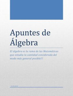 Apuntes de Álgebra – María Luisa Gastaminza – 1ra Edición