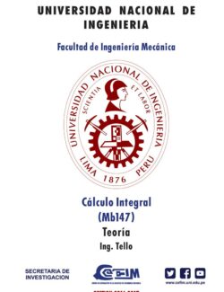 Cálculo Integral: Teoría y Problemas – Universidad Nacional de Ingeniería