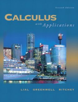 calculus with applications lial greenwell ritchey 7th edition