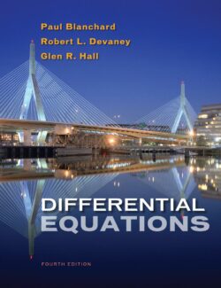 Ecuaciones Diferenciales – Blanchard, Devaney, Hall – 4ta Edición