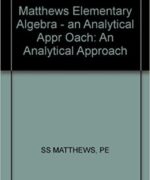 elementary linear algebra keith matthews 1st edition